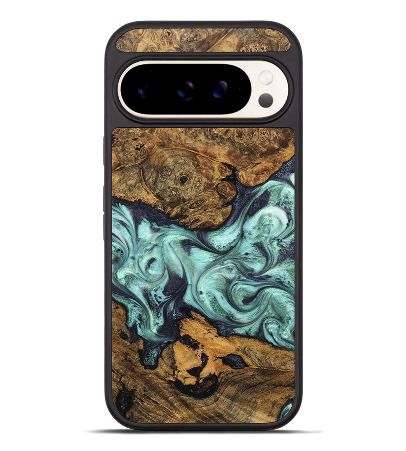 Pixel 9 Pro XL Wood Phone Case - Karyme (Green, 822984)