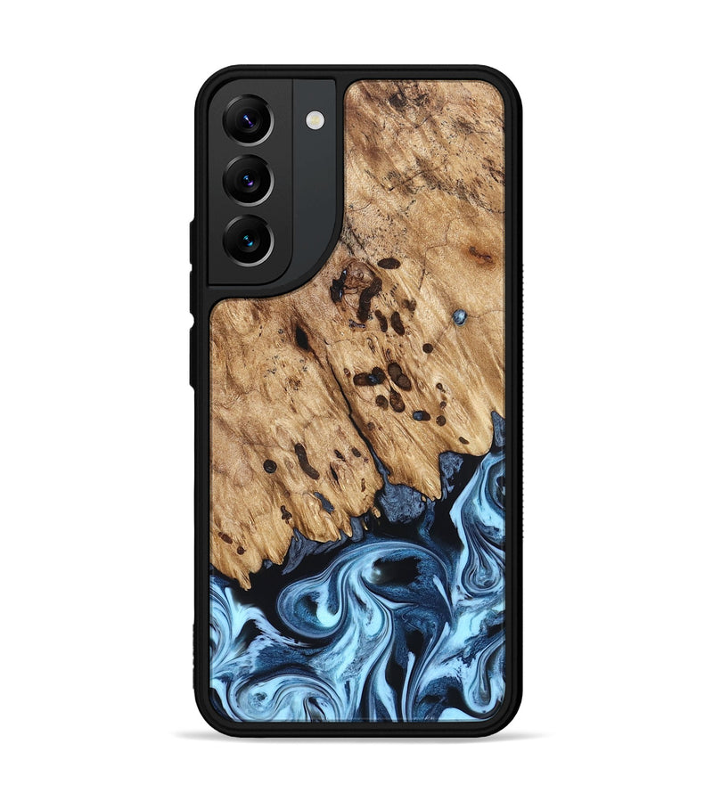 Galaxy S22 Plus Wood Phone Case - Jesiah (Blue, 822994)