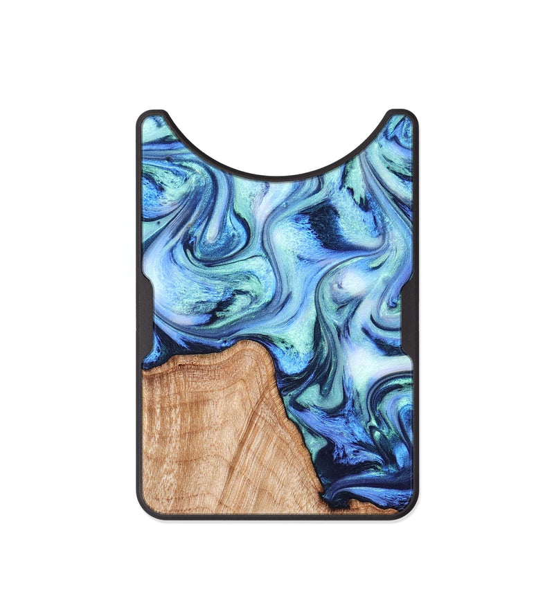 Alloy Wood Wallet - Myles (Blue, 822995)