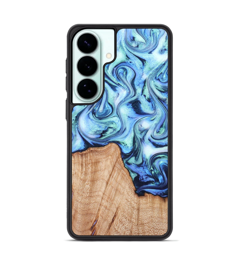 Galaxy S26 Plus Wood Phone Case - Myles (Blue, 822995)