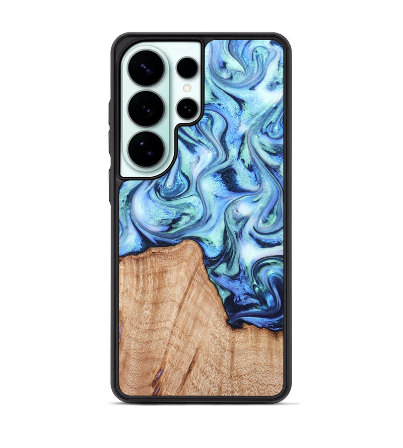Galaxy S26 Ultra Wood Phone Case - Myles (Blue, 822995)