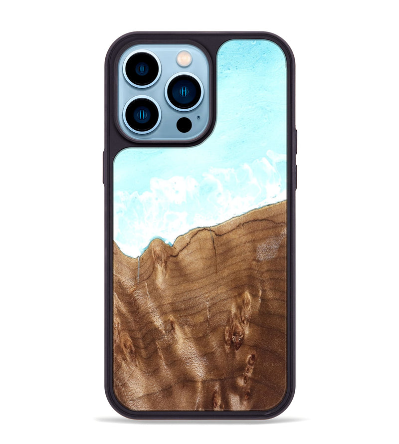 iPhone 14 Pro Max Wood Phone Case - Elaine (Coastal, 823003)