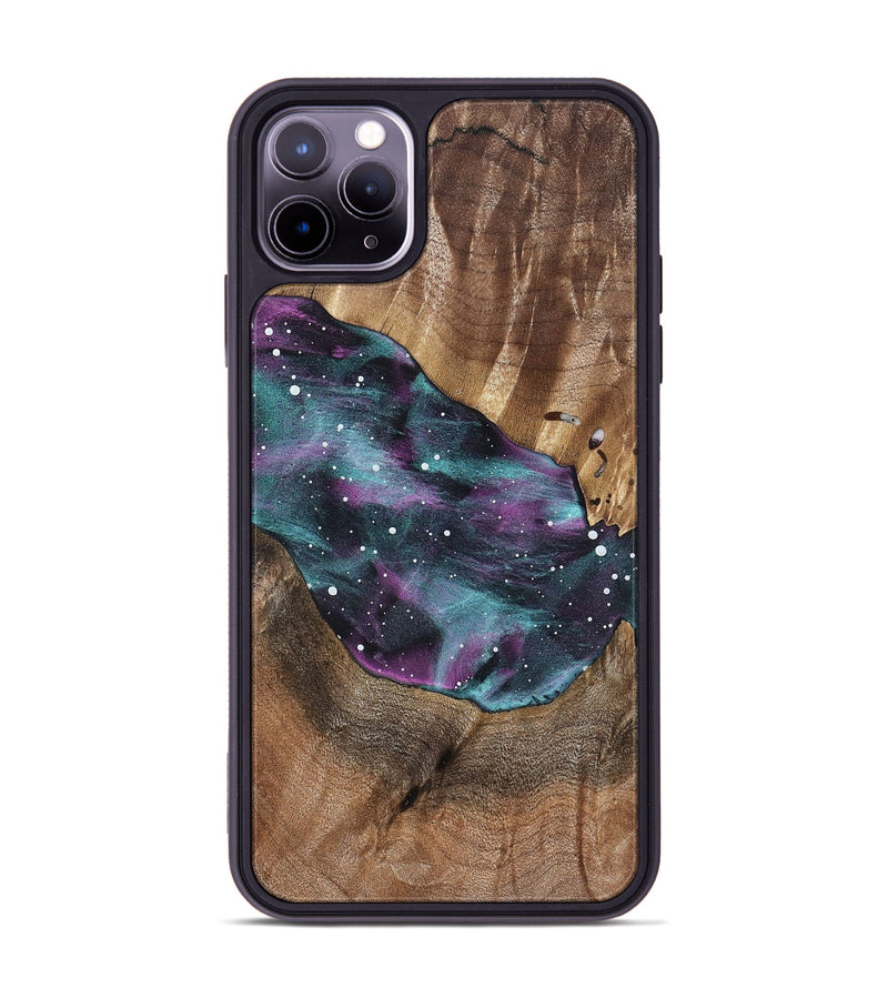 iPhone 11 Pro Max Wood Phone Case - Latosha (Cosmos, 823030)
