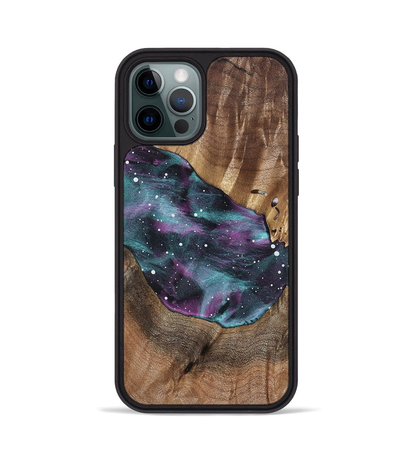 iPhone 12 Pro Wood Phone Case - Latosha (Cosmos, 823030)