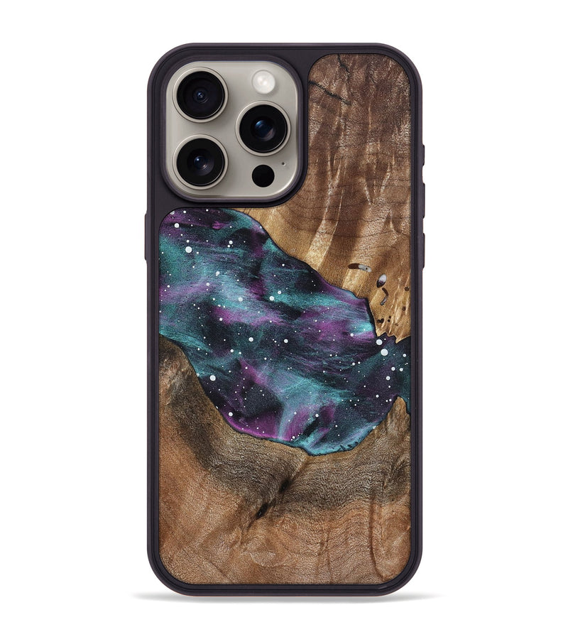 iPhone 15 Pro Max Wood Phone Case - Latosha (Cosmos, 823030)
