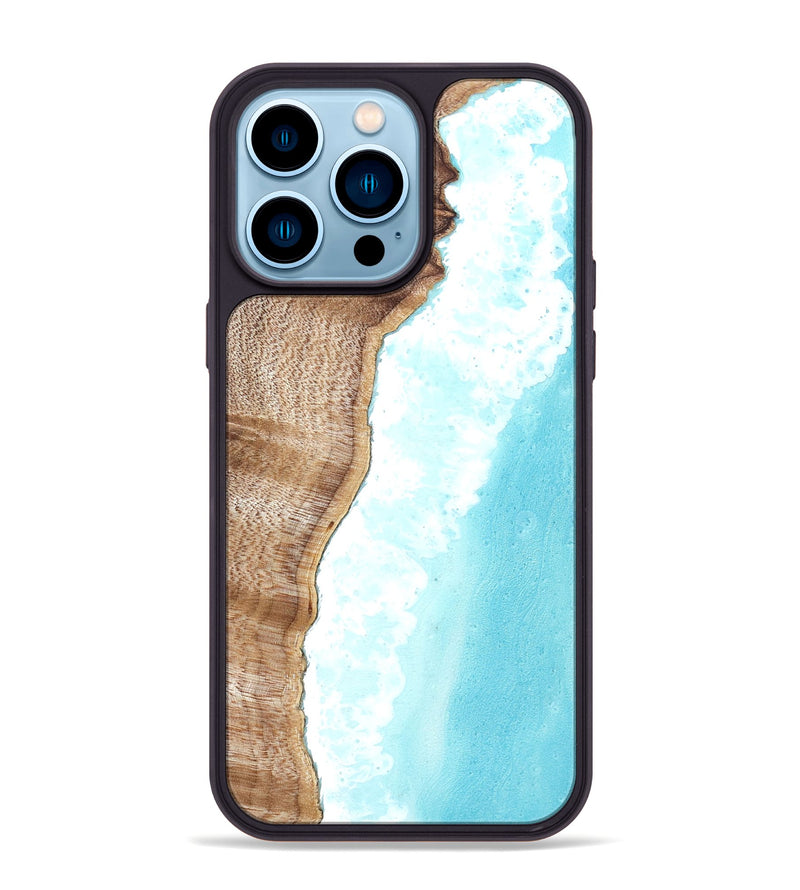 iPhone 14 Pro Max Wood Phone Case - Forest (Coastal, 823034)