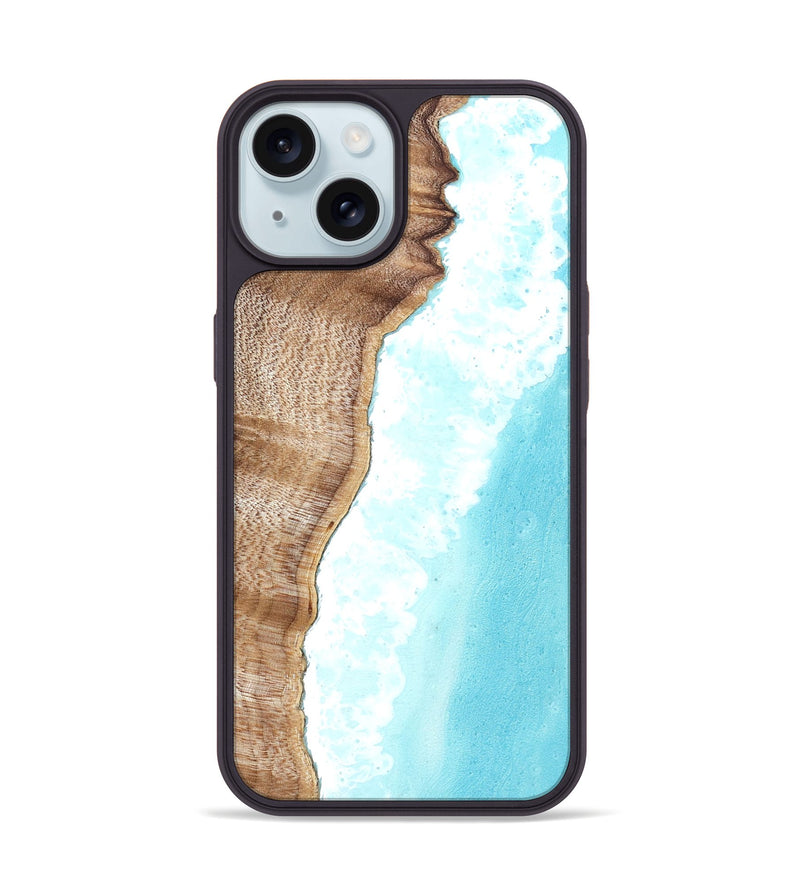 iPhone 15 Wood Phone Case - Forest (Coastal, 823034)