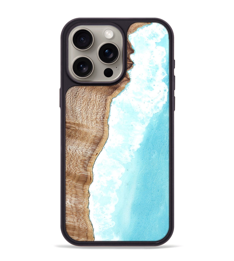 iPhone 15 Pro Max Wood Phone Case - Forest (Coastal, 823034)