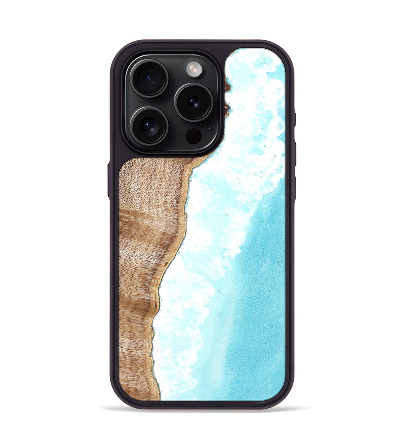 iPhone 15 Pro Wood Phone Case - Forest (Coastal, 823034)