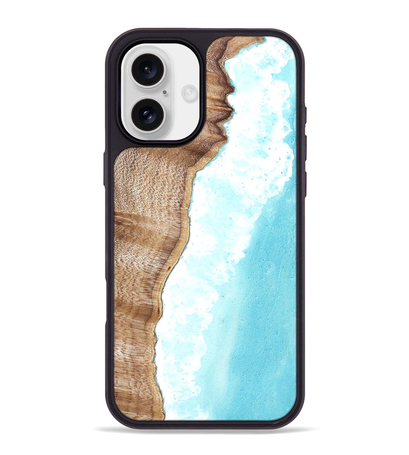 iPhone 16 Plus Wood Phone Case - Forest (Coastal, 823034)