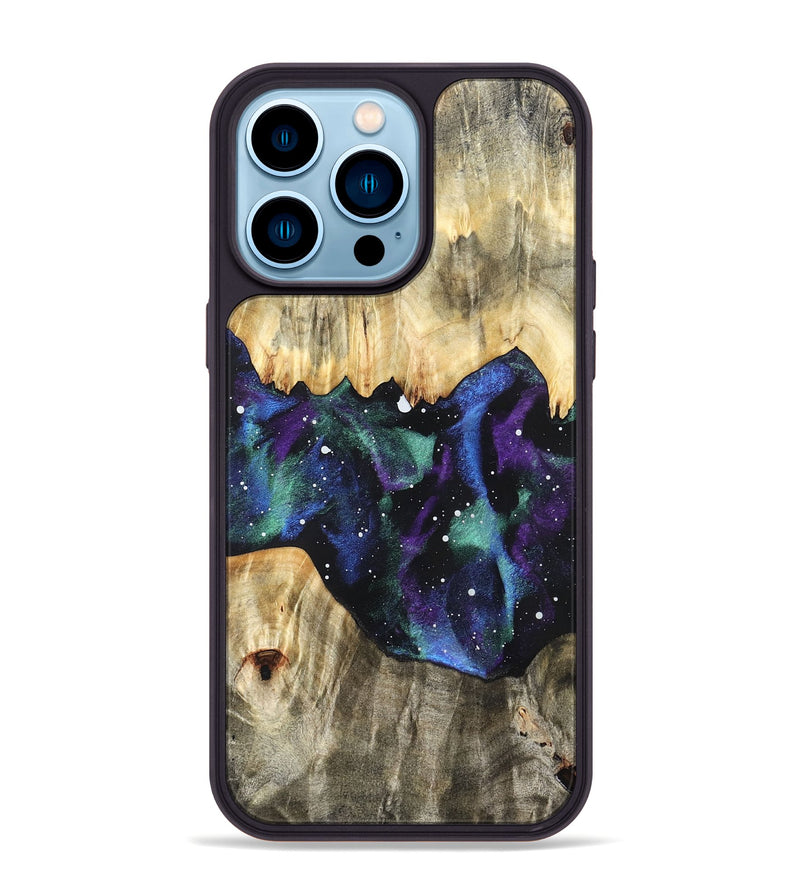 iPhone 14 Pro Max Wood Phone Case - Mahala (Cosmos, 823037)