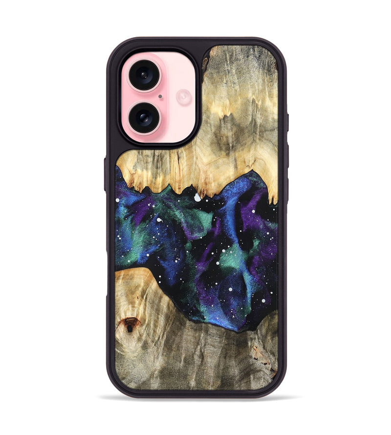 iPhone 16 Wood Phone Case - Mahala (Cosmos, 823037)