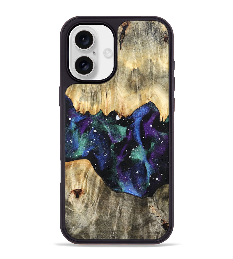 iPhone 16 Plus Wood Phone Case - Mahala (Cosmos, 823037)