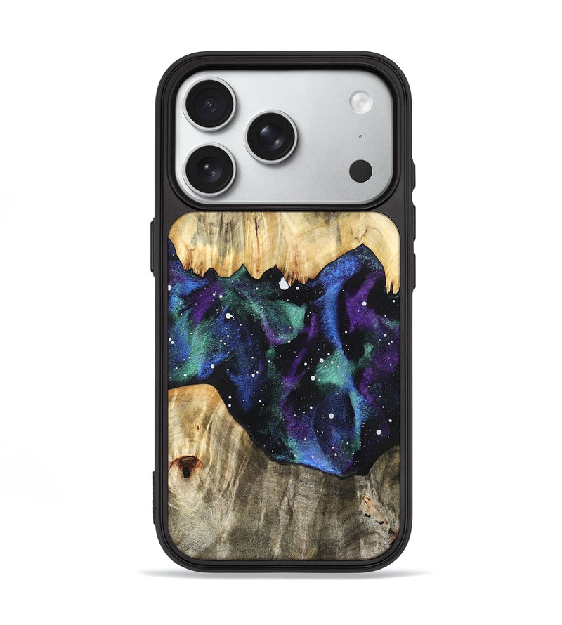 iPhone 18 Pro Wood Phone Case - Mahala (Cosmos, 823037)