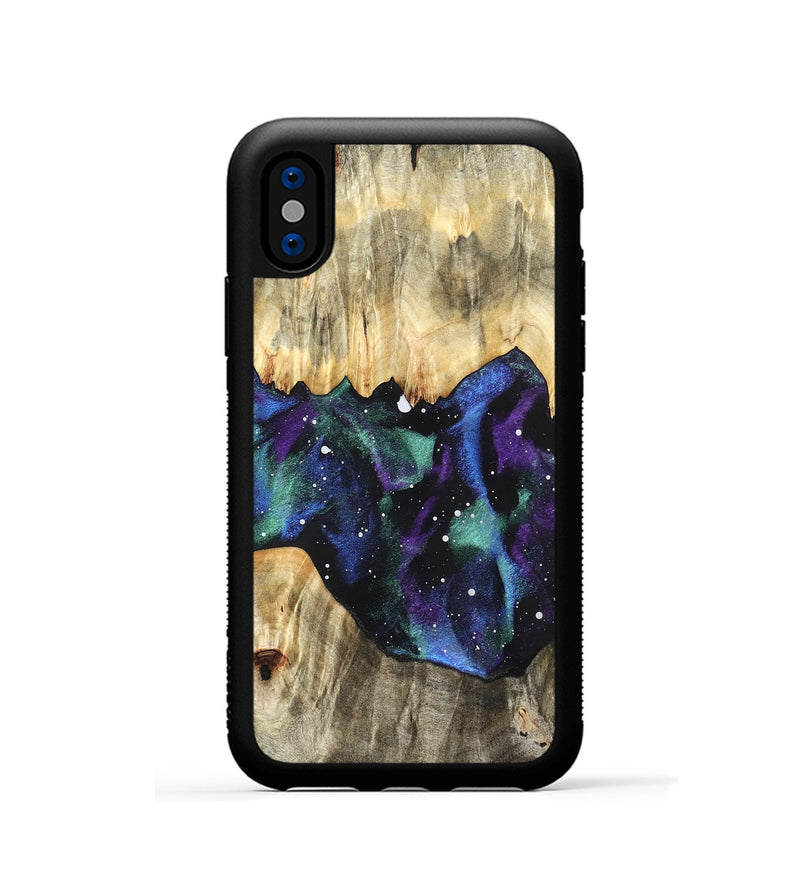 iPhone Xs Wood Phone Case - Mahala (Cosmos, 823037)
