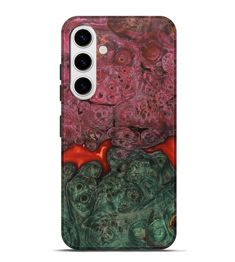Galaxy S25 Plus Wood Live Edge Phone Case - Gerhard (Red, 823044)