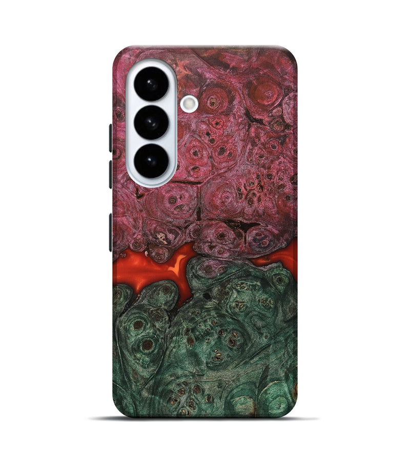 Galaxy S26 Wood Live Edge Phone Case - Gerhard (Red, 823044)