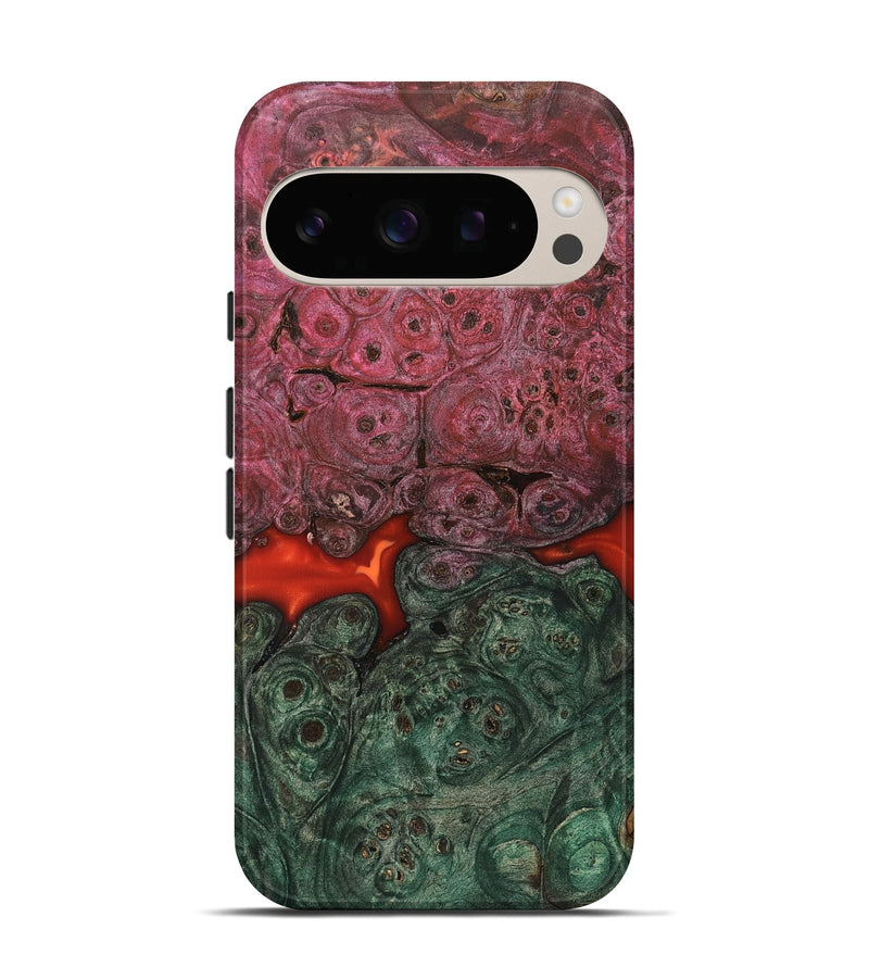 Pixel 10 Pro Wood Live Edge Phone Case - Gerhard (Red, 823044)
