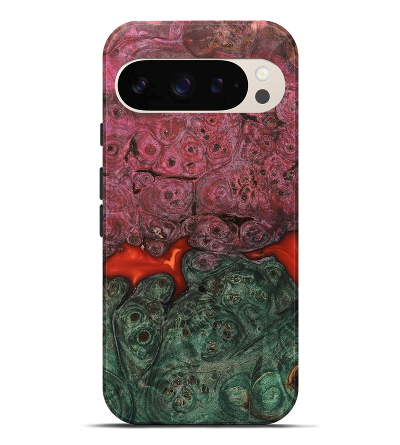 Pixel 10 Pro XL Wood Live Edge Phone Case - Gerhard (Red, 823044)