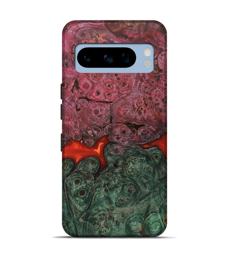 Pixel 8 Pro Wood Live Edge Phone Case - Gerhard (Red, 823044)