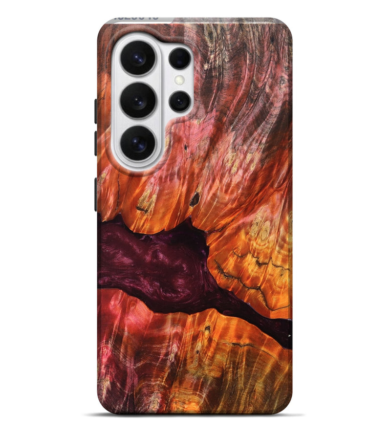 Galaxy S26 Ultra Wood Live Edge Phone Case - Verna (Red, 823045)