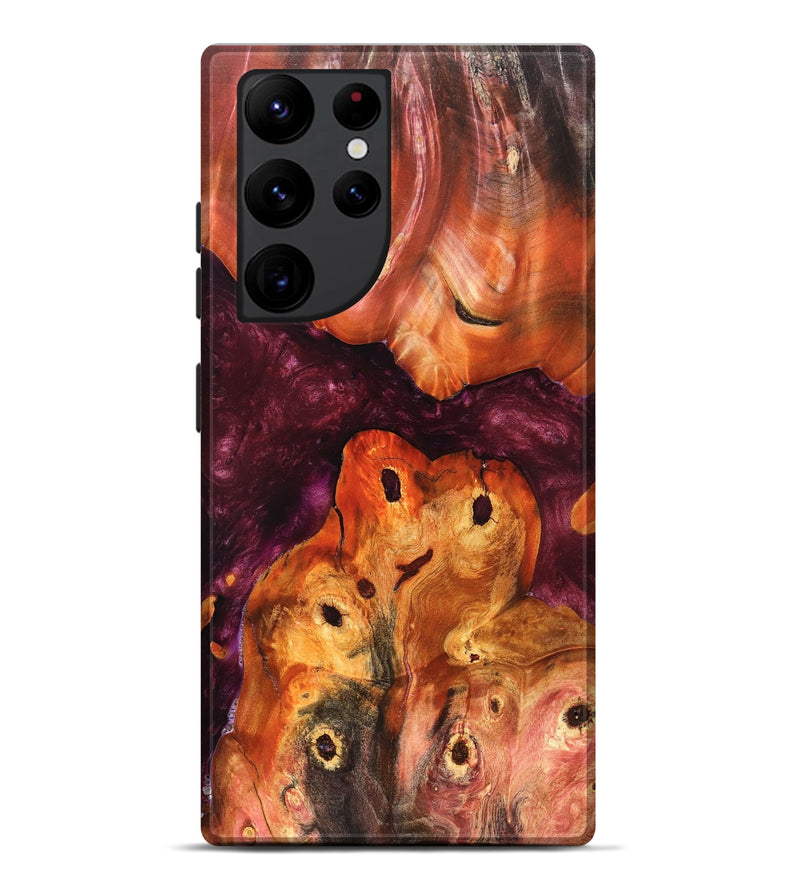 Galaxy S22 Ultra Wood Live Edge Phone Case - Paloma (Wood Burl, 823046)