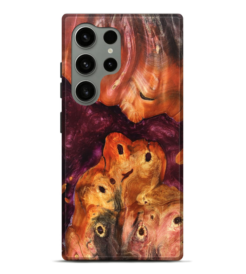 Galaxy S24 Ultra Wood Live Edge Phone Case - Paloma (Wood Burl, 823046)