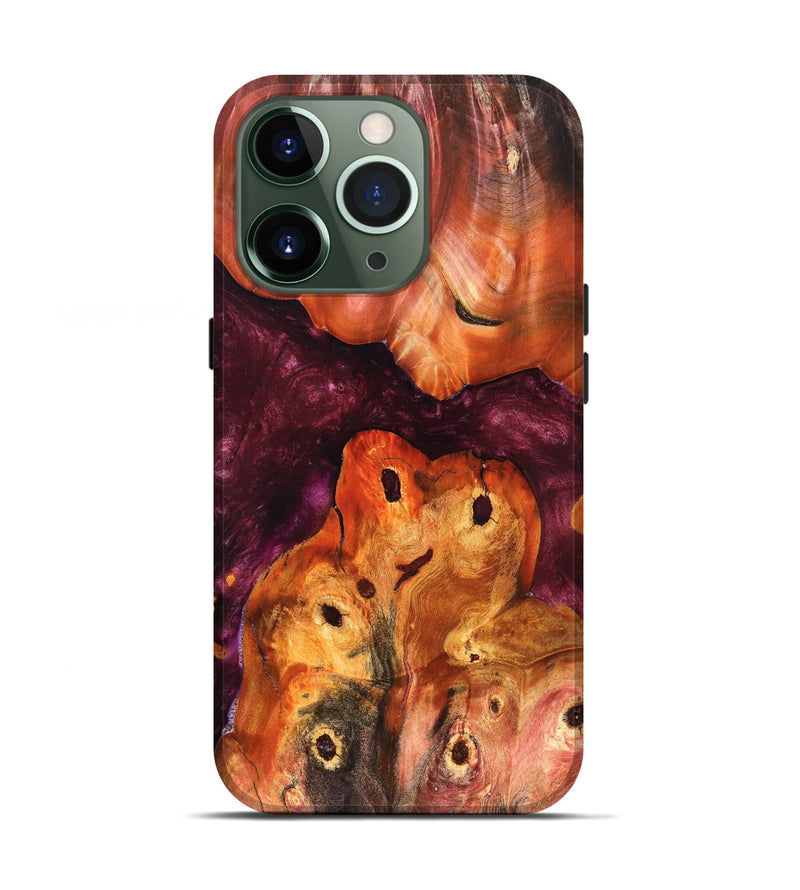 iPhone 13 Pro Wood Live Edge Phone Case - Paloma (Wood Burl, 823046)