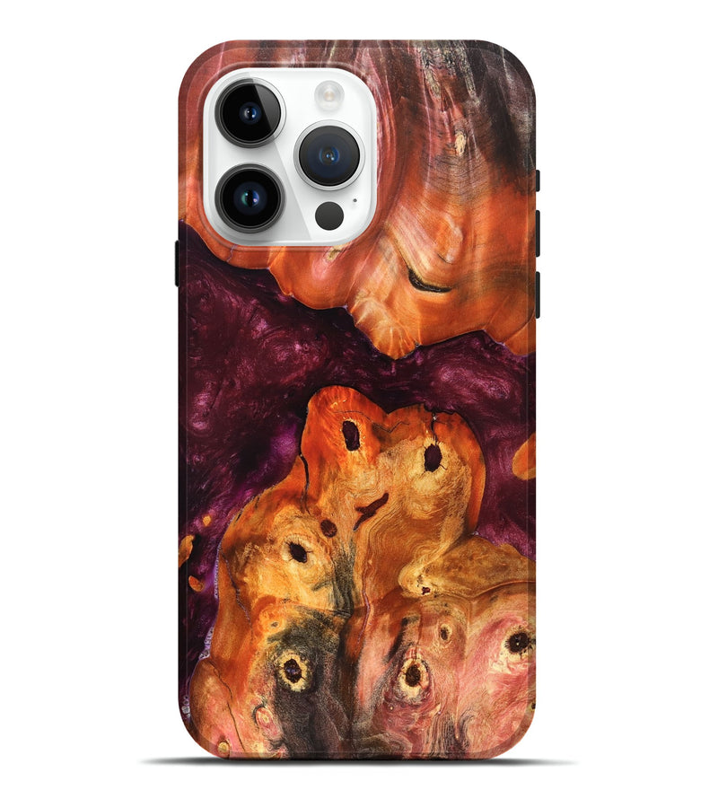 iPhone 15 Pro Max Wood Live Edge Phone Case - Paloma (Wood Burl, 823046)