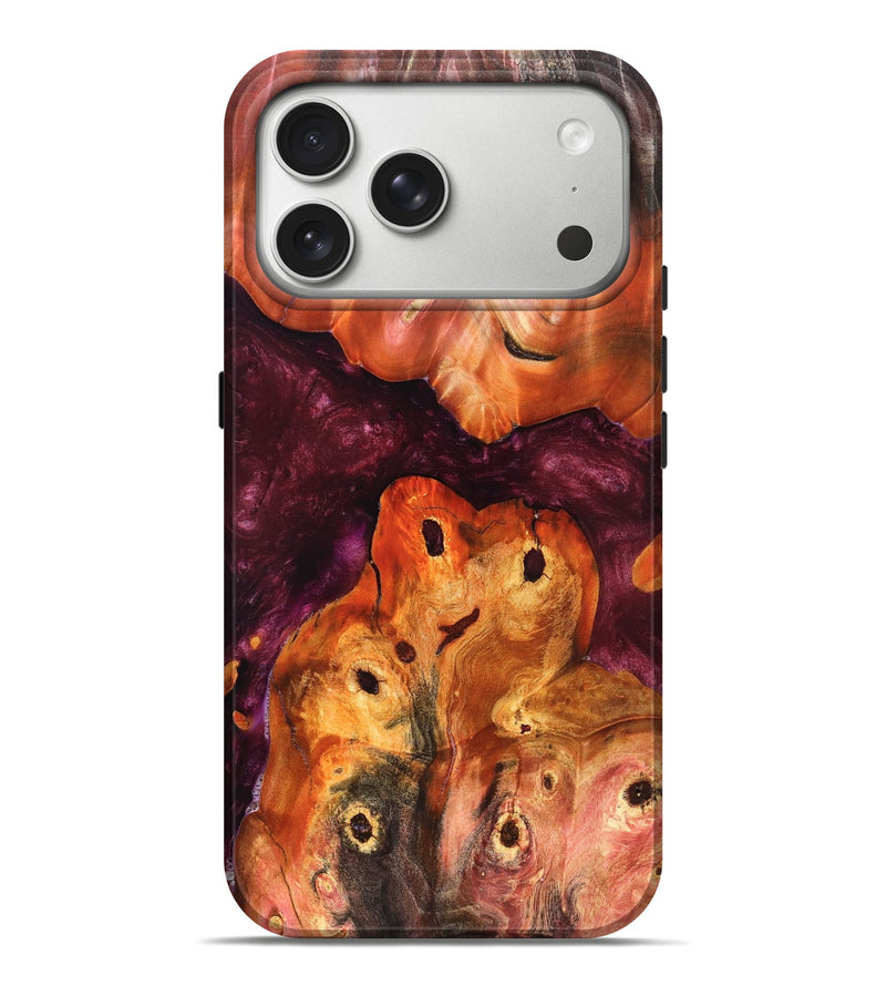 iPhone 17 Pro Max Wood Live Edge Phone Case - Paloma (Wood Burl, 823046)