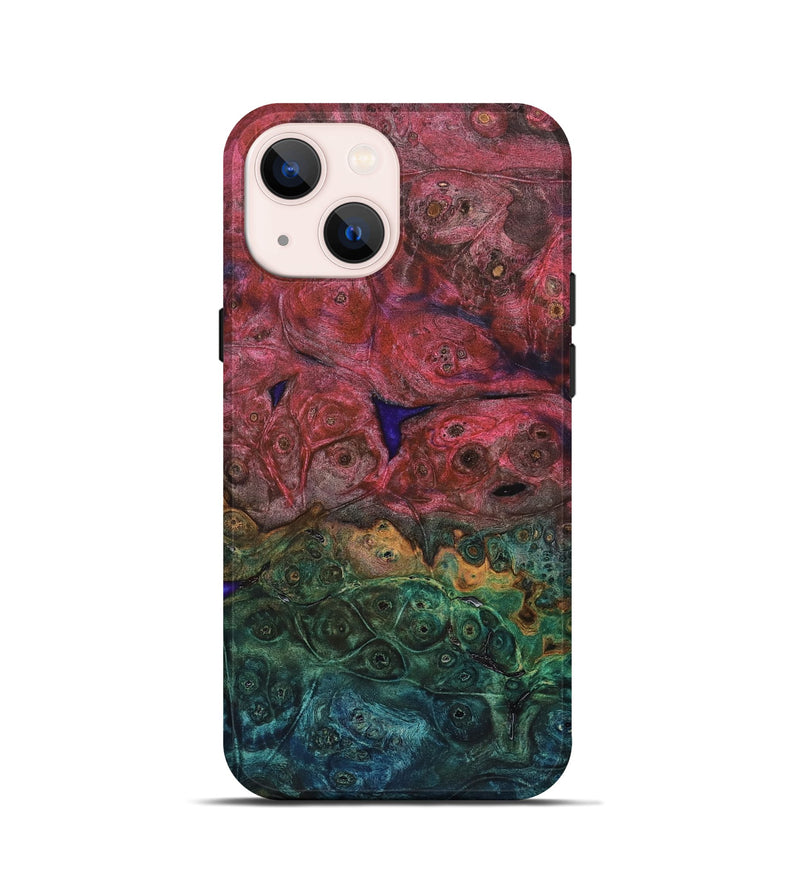 iPhone 13 mini Wood Live Edge Phone Case - Caren (Wood Burl, 823048)