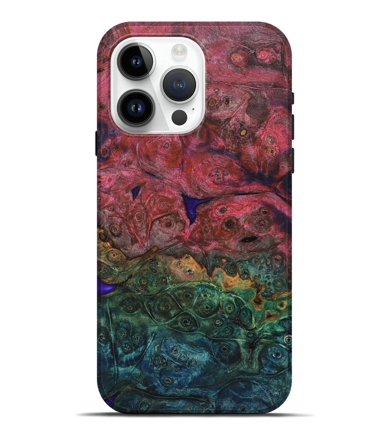 iPhone 15 Pro Max Wood Live Edge Phone Case - Caren (Wood Burl, 823048)