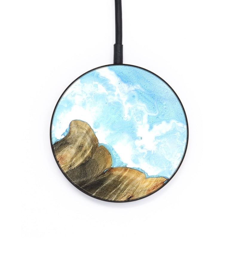 Circle Wood Wireless Charger - Frances (Coastal, 823050)