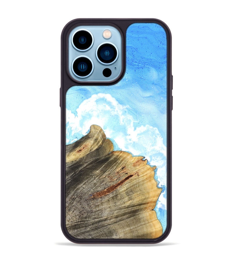 iPhone 14 Pro Max Wood Phone Case - Frances (Coastal, 823050)