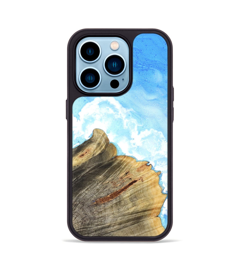 iPhone 14 Pro Wood Phone Case - Frances (Coastal, 823050)