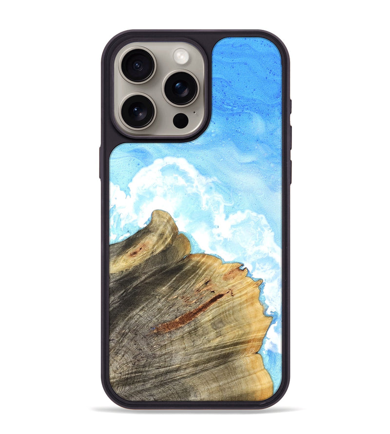 iPhone 15 Pro Max Wood Phone Case - Frances (Coastal, 823050)