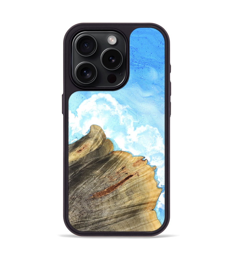 iPhone 15 Pro Wood Phone Case - Frances (Coastal, 823050)