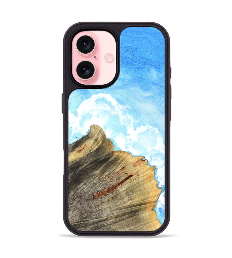 iPhone 16 Wood Phone Case - Frances (Coastal, 823050)