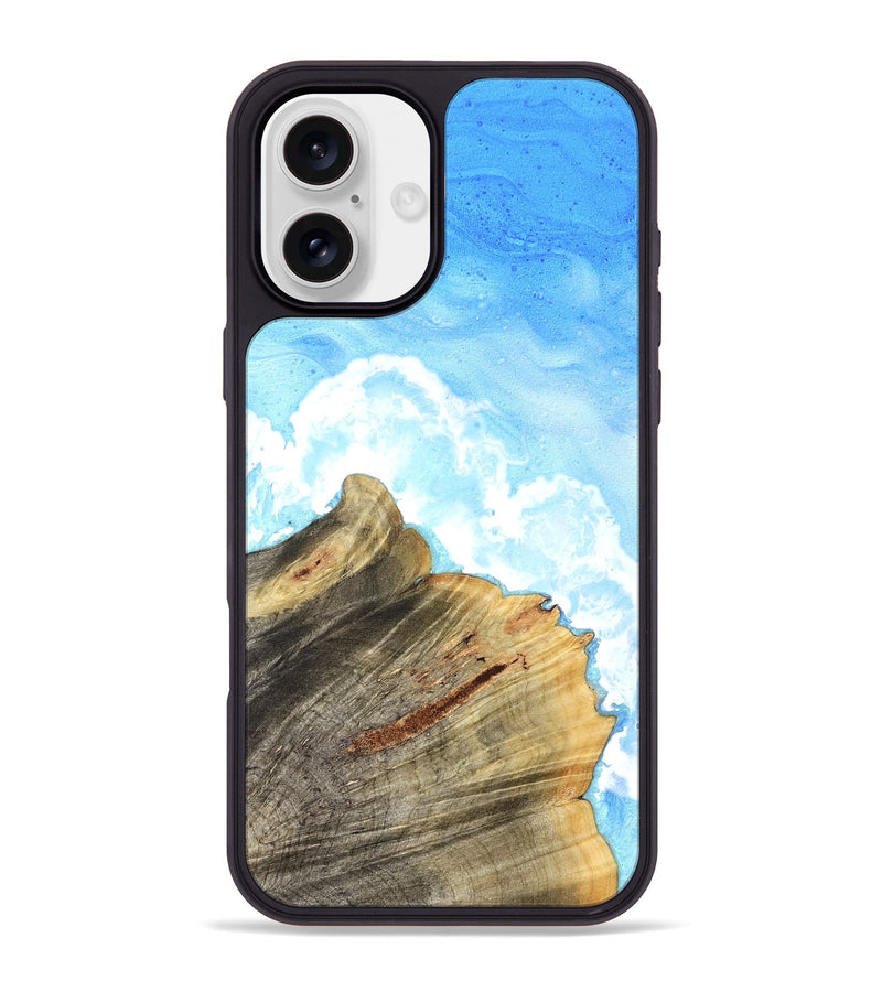 iPhone 16 Plus Wood Phone Case - Frances (Coastal, 823050)