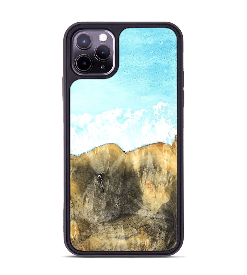iPhone 11 Pro Max Wood Phone Case - Saundra (Coastal, 823051)