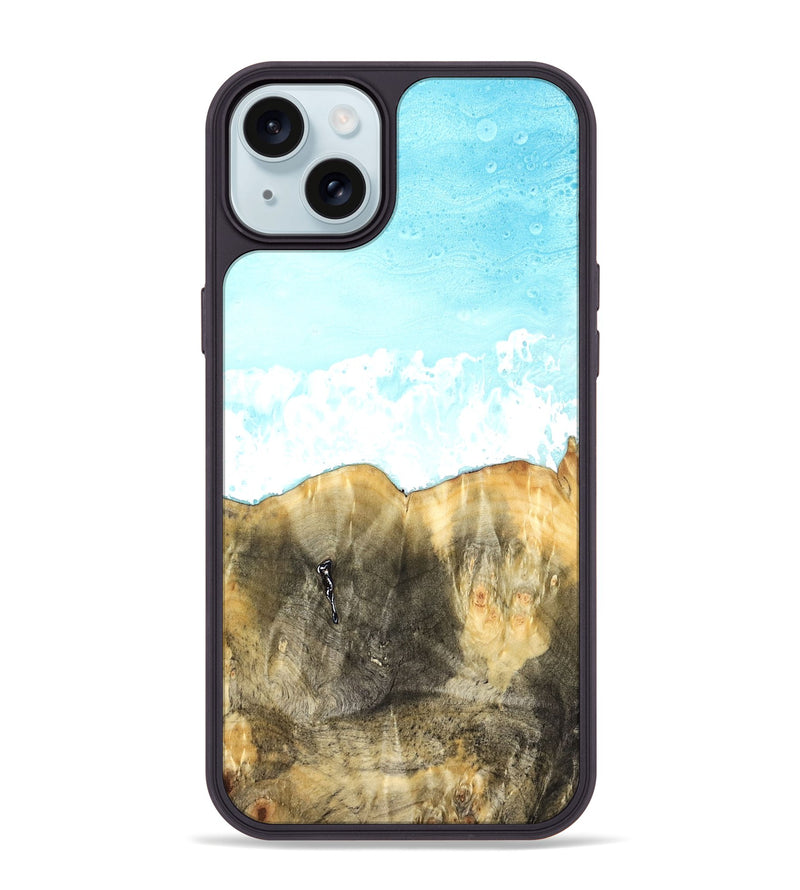 iPhone 15 Plus Wood Phone Case - Saundra (Coastal, 823051)