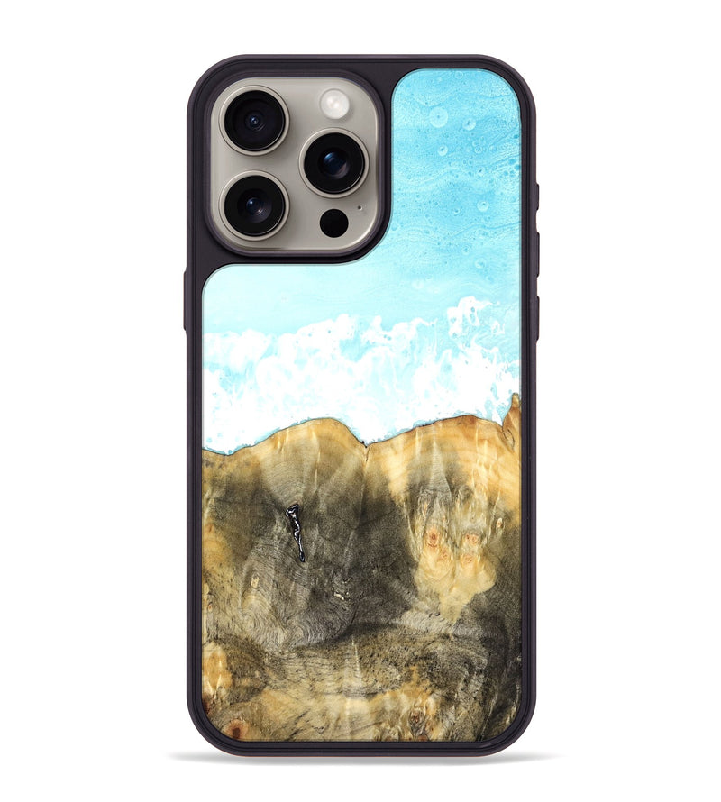iPhone 15 Pro Max Wood Phone Case - Saundra (Coastal, 823051)