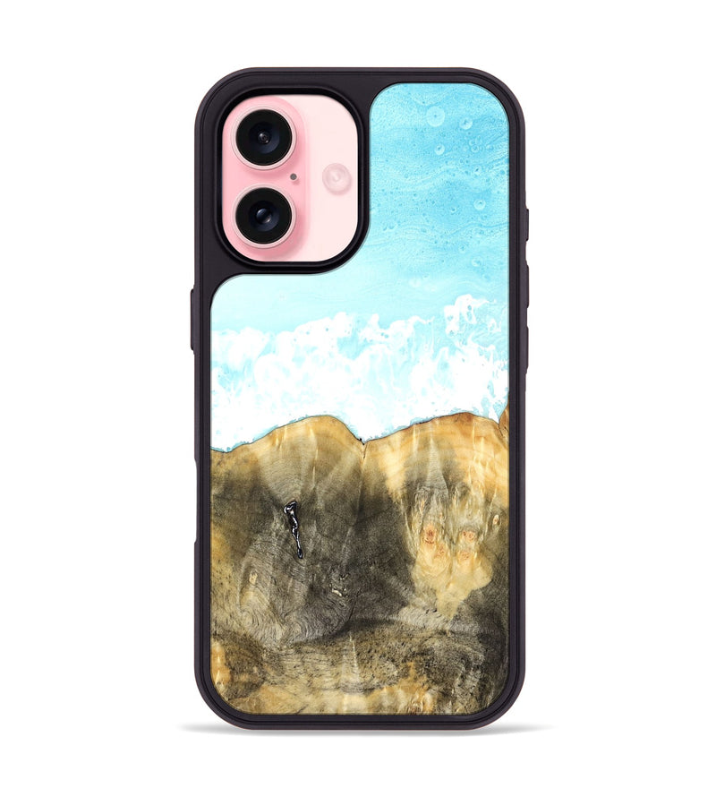 iPhone 16 Wood Phone Case - Saundra (Coastal, 823051)