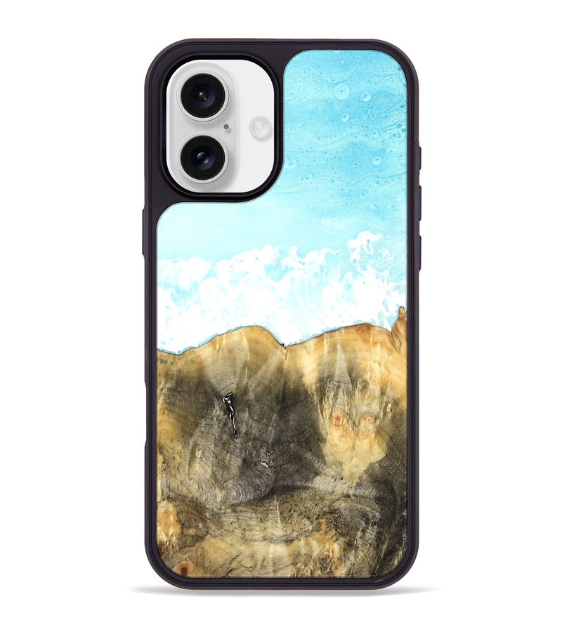 iPhone 16 Plus Wood Phone Case - Saundra (Coastal, 823051)