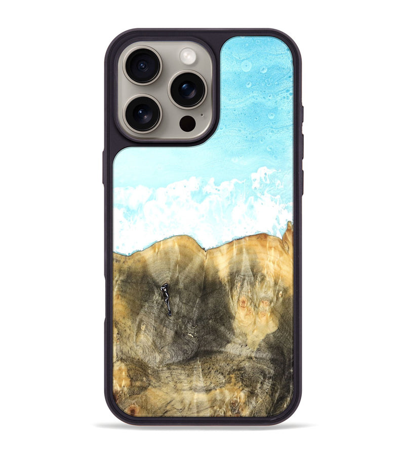 iPhone 16 Pro Max Wood Phone Case - Saundra (Coastal, 823051)
