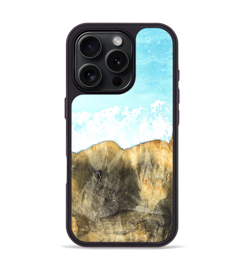 iPhone 16 Pro Wood Phone Case - Saundra (Coastal, 823051)