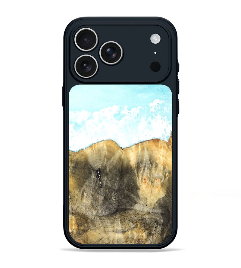 iPhone 17 Pro Max Wood Phone Case - Saundra (Coastal, 823051)