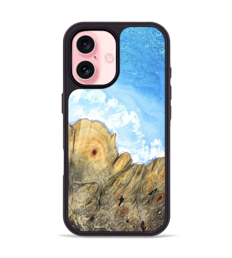 iPhone 16 Wood Phone Case - Harley (Coastal, 823052)