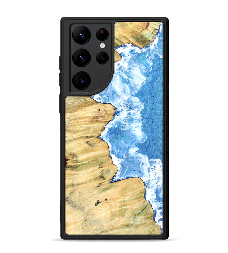 Galaxy S22 Ultra Wood Phone Case - Ebony (Coastal, 823055)