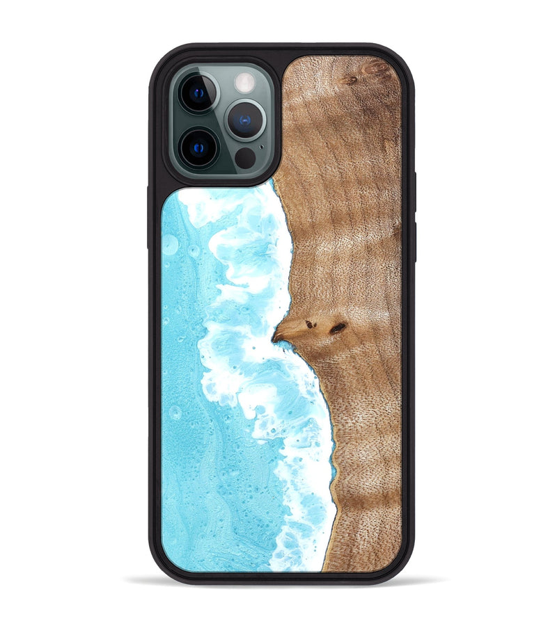 iPhone 12 Pro Max Wood Phone Case - Taft (Coastal, 823058)